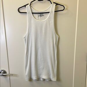 Amazon Essentials Ribbed White Tank Top